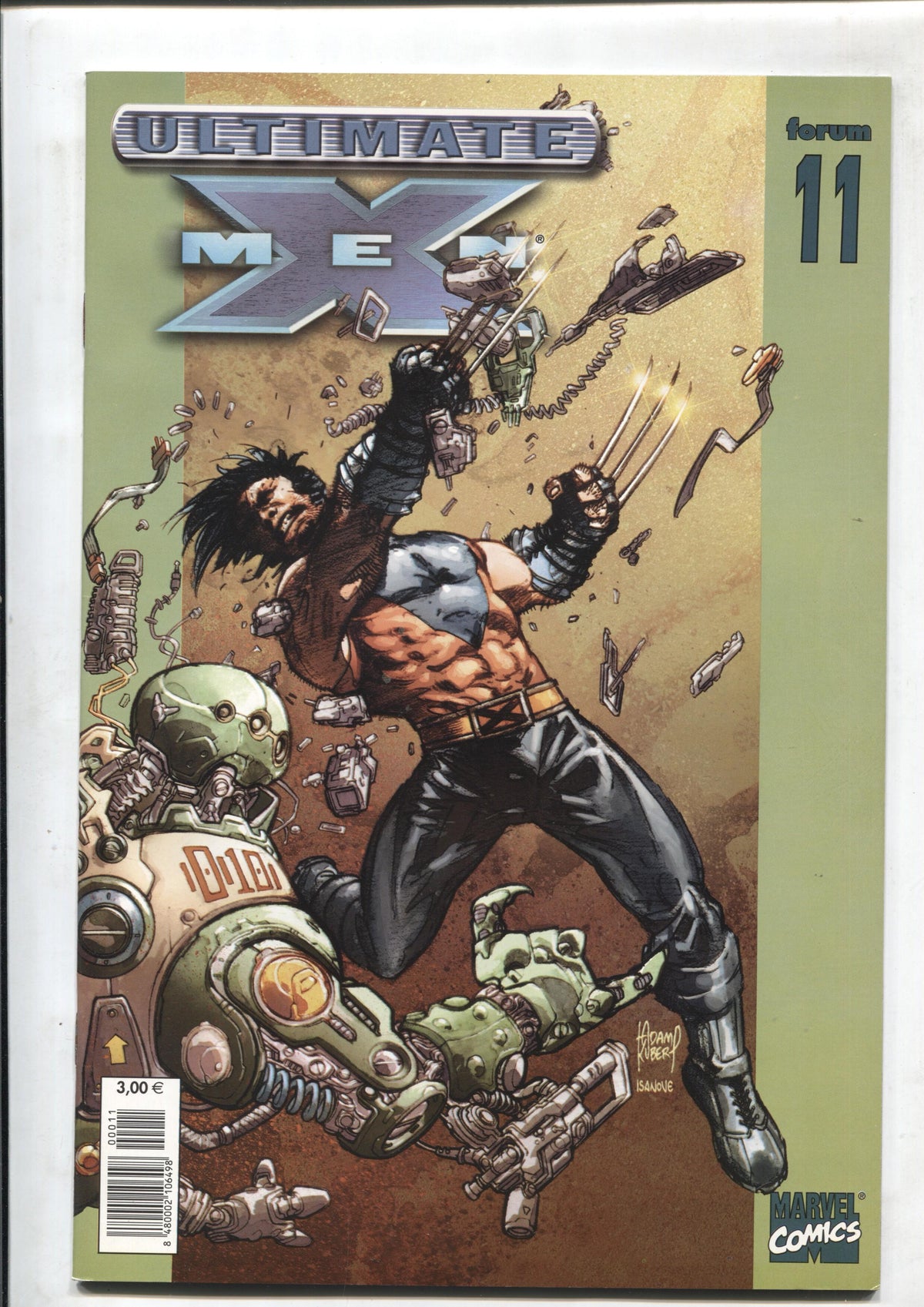 Planeta: Ultimate X Men numero 11: Dimision