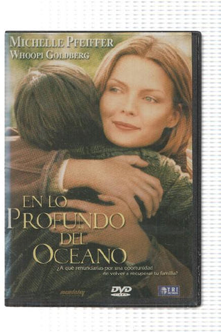 DVD pelicula: En lo Profundo del Oceano. Dirigida por Ulu Grosbard con Michelle Pfeiffer, Whoopi Goldberg