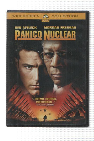 DVD pelicula: Panico Nuclear. Dirigido por Phil Alden Robinson con Ben Affleck y Morgan Freeman