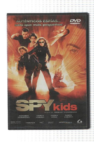 DVD Lavanguardia Cine num 7: Spy Kinds, dirigida por Robert Rodriguez con Antonio Banderas