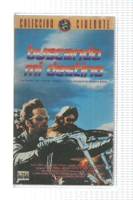 VHS pelicula: Buscand mi destino, coleccion Cinearte. Dirigida por Dennis Hopper con Peter Fonda, Jack Nicholson