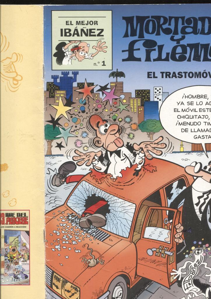 El Mejor Ibañez volumen 1: Mortadelo y Filemon: El trastomovil (algo aviejado)