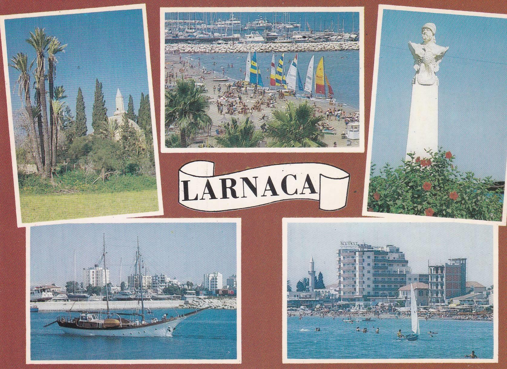 POSTAL B7102: CHIPRE: LARNACA