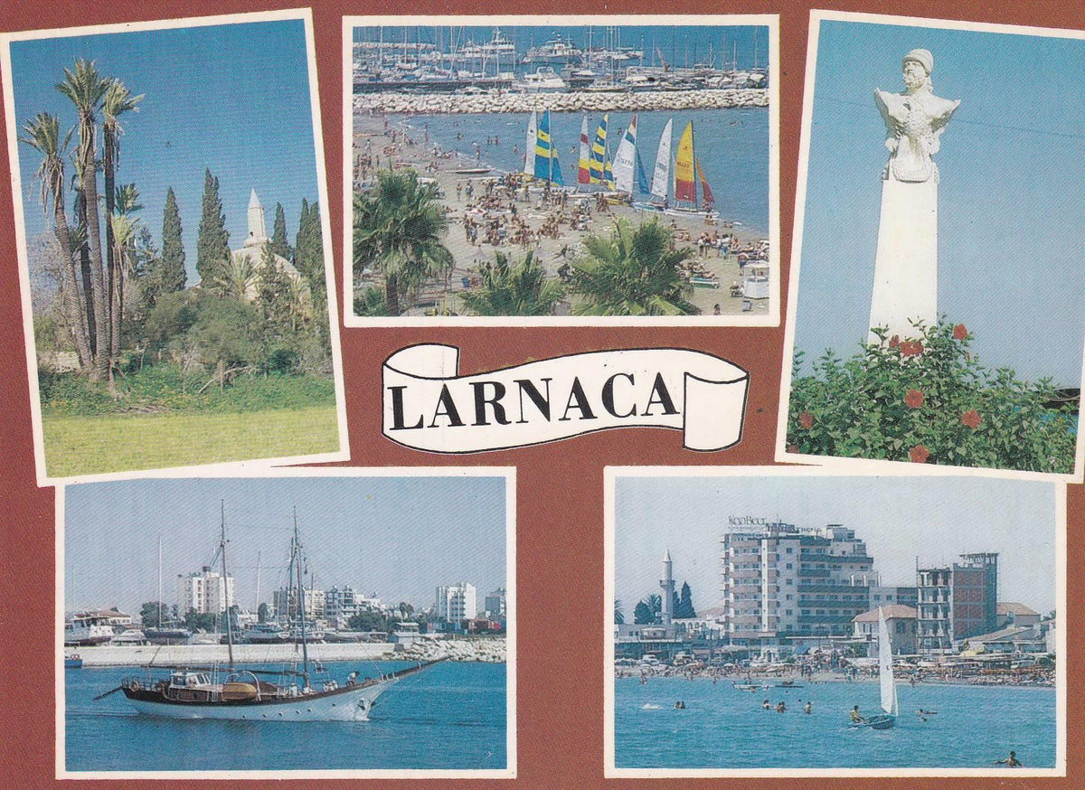 POSTAL B7102: CHIPRE: LARNACA