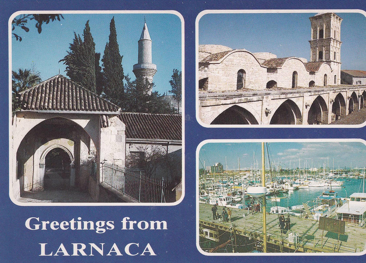 POSTAL B7104: CHIPRE: LARNACA