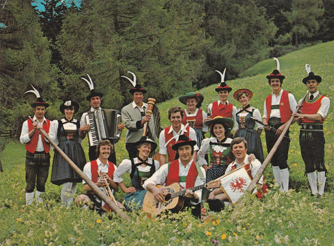 POSTAL B7122: TIROL: TIROLER ALPENBUHNE