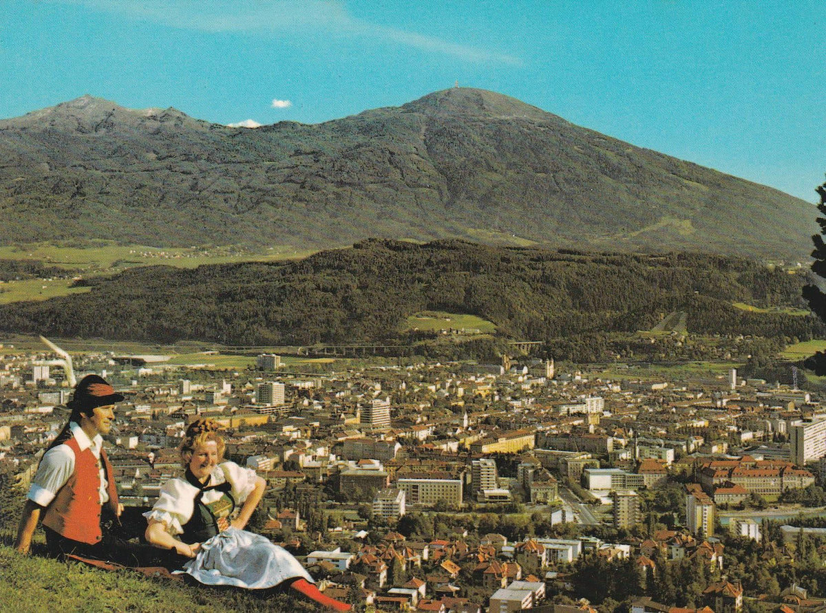 POSTAL B7125: TIROL: ALPENSTADT INNSBRUCK