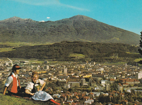 POSTAL B7125: TIROL: ALPENSTADT INNSBRUCK