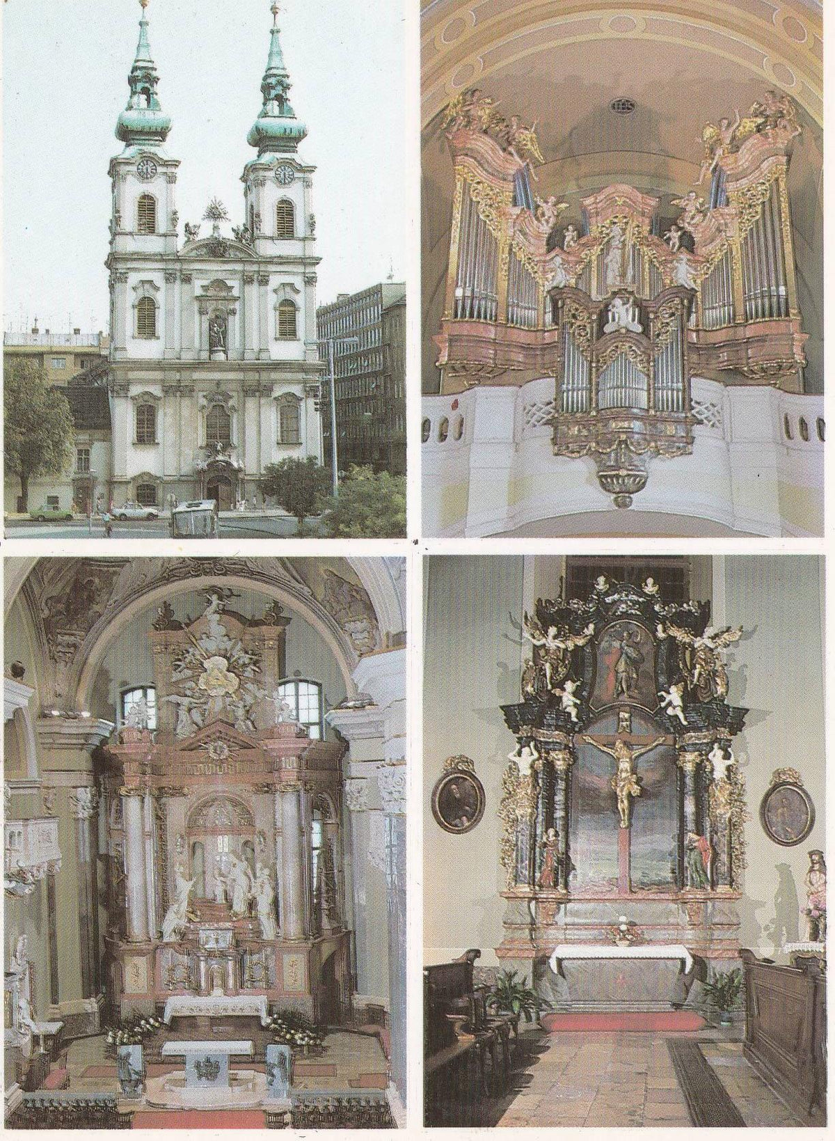 POSTAL B7141: BUDAPEST: IGLESIA SANTA ANNA