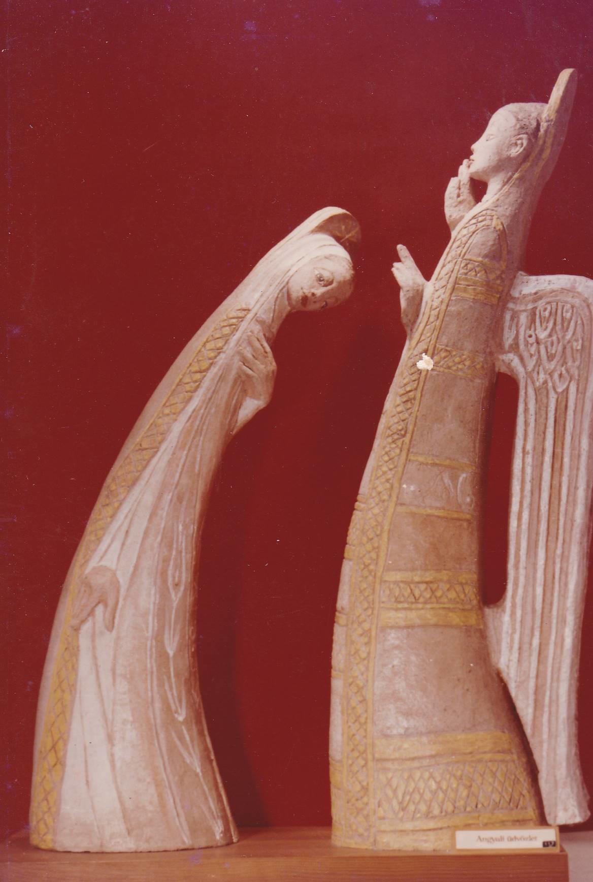 POSTAL B7143: BUDAPEST: EXPOSICION ANGYALI UDVOZLET