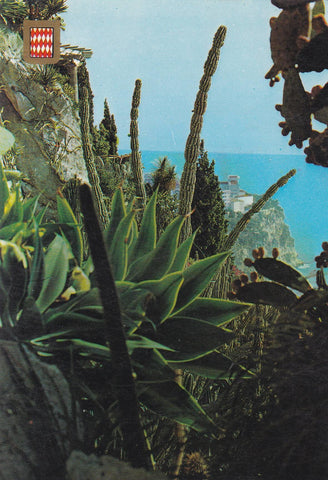 POSTAL B7183: MONACO: LE ROCHER