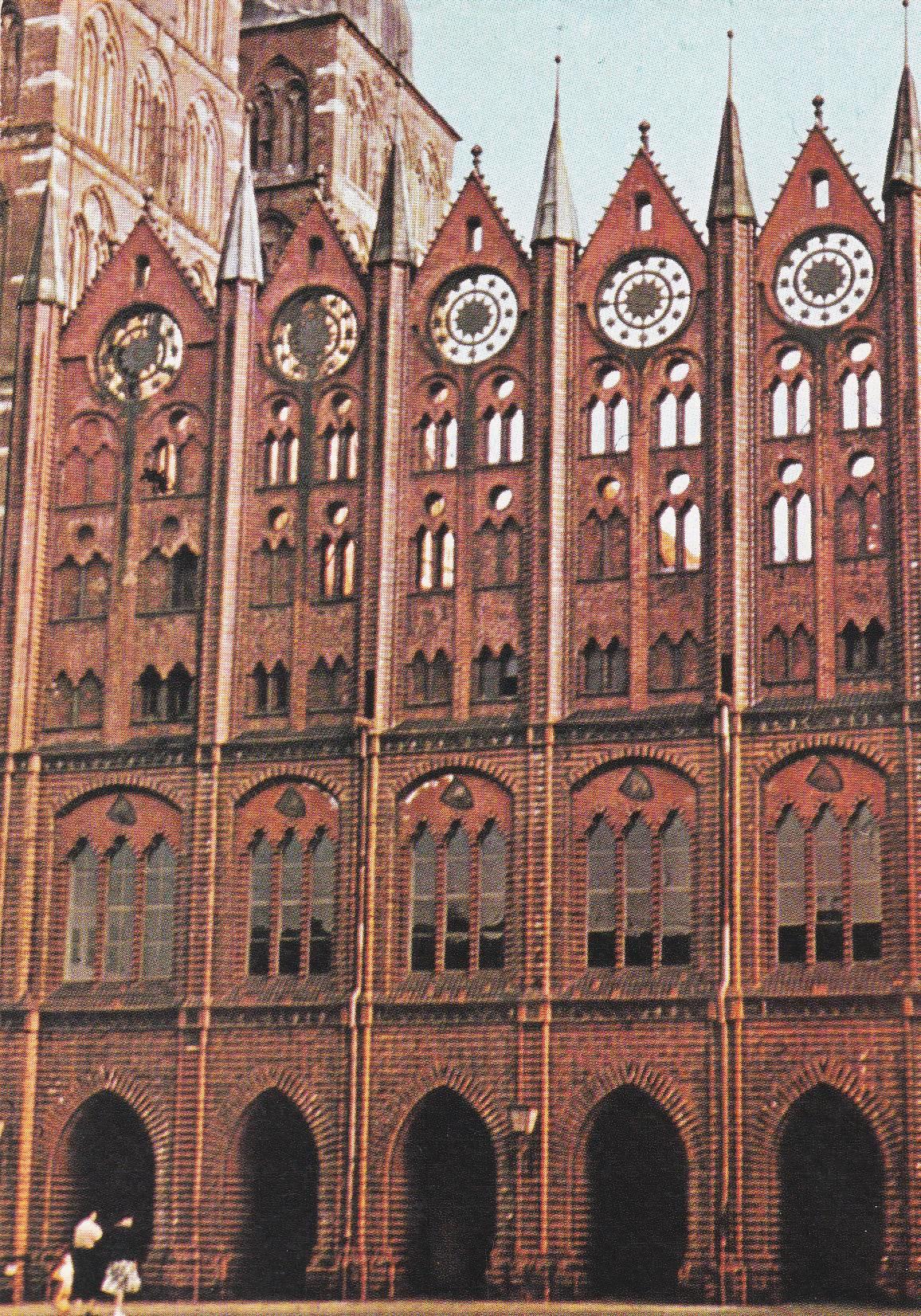 POSTAL B7184: STUTTGART: RATHAUS ZU STRALSUND