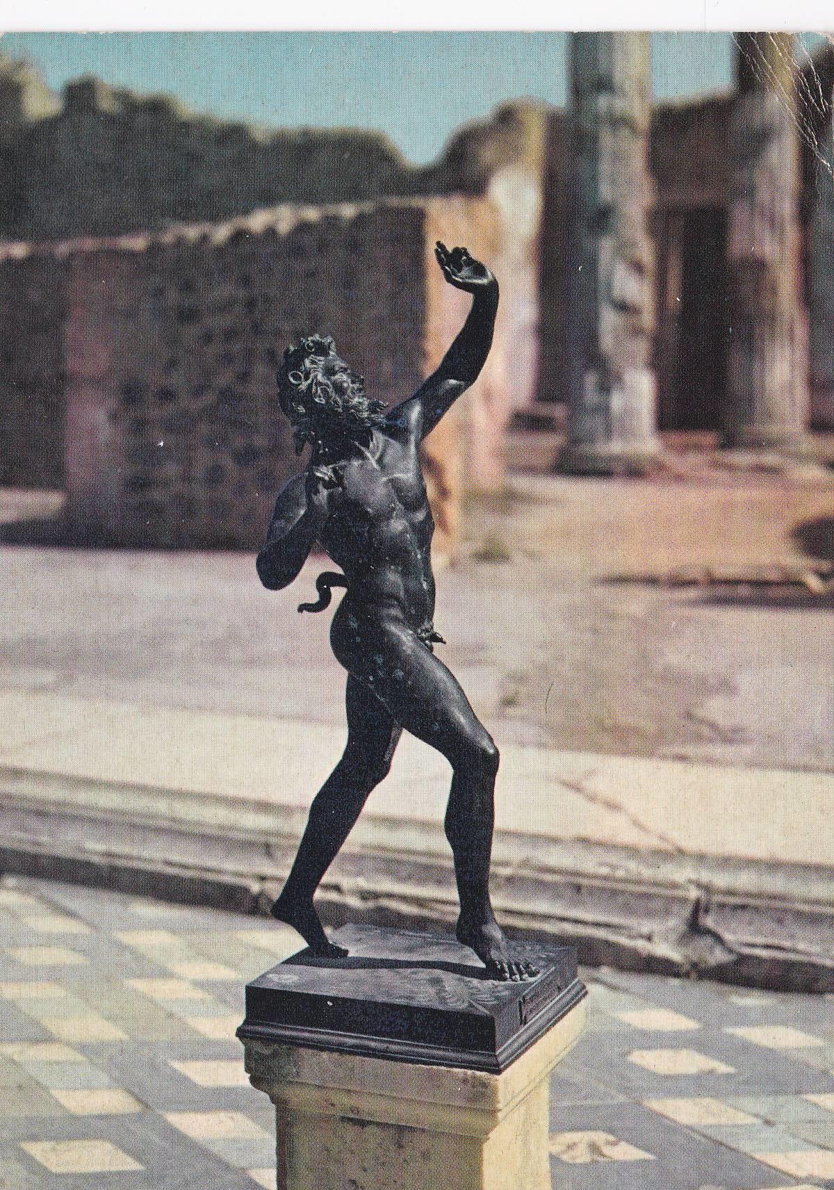 POSTAL B7189: POMPEYA: FAUNO DANZANTE
