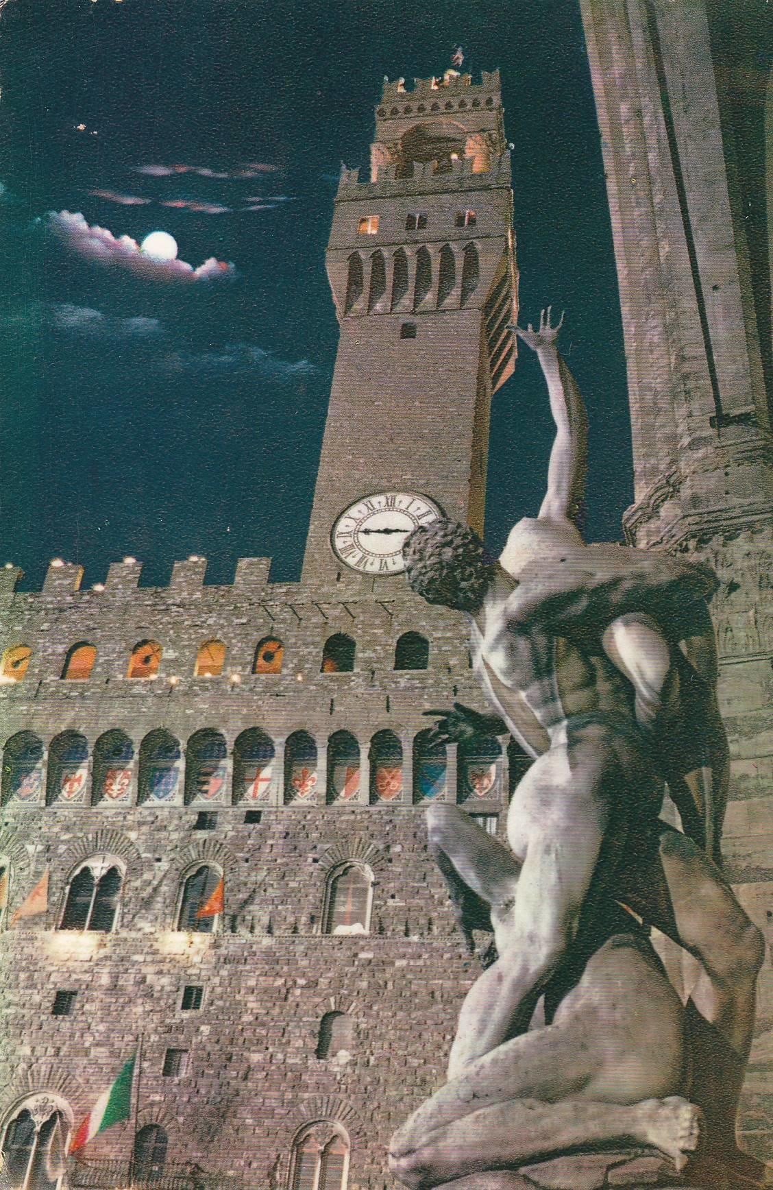 POSTAL B7195: FIRENZE: SCORCIO DI PIAZZA SIGNORIA