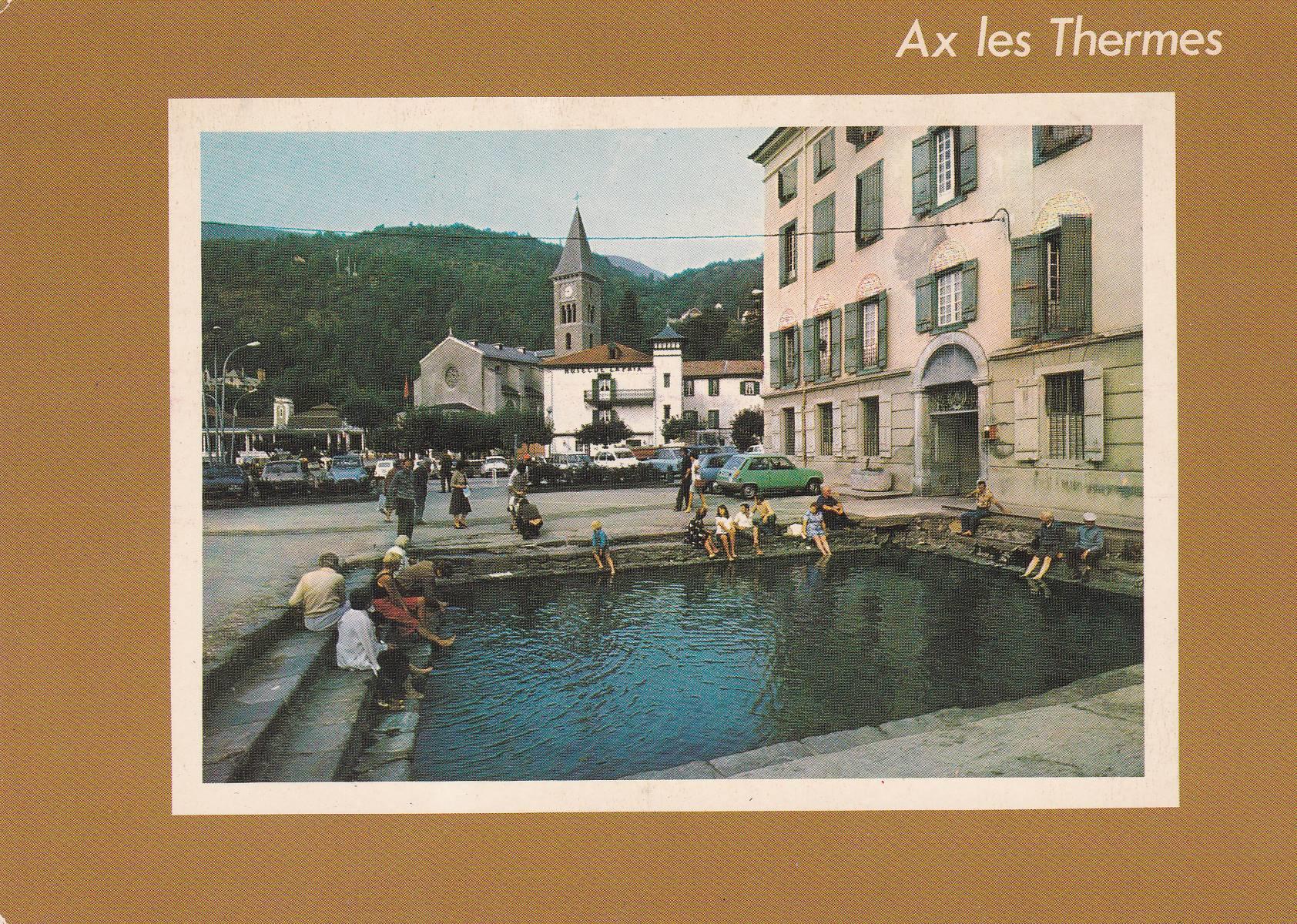 POSTAL B7210: FRANCIA: AX LES THERMES