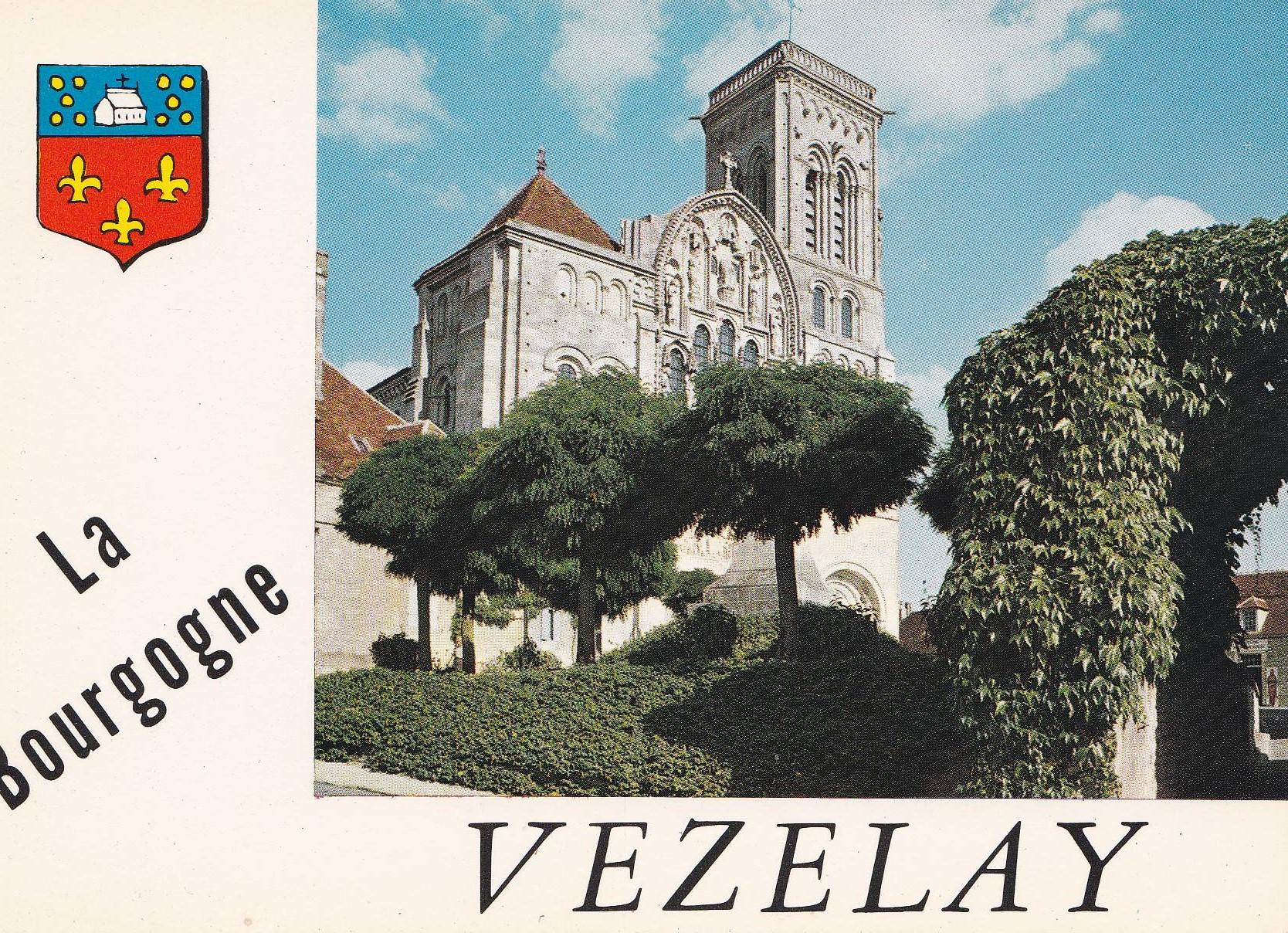 POSTAL B7213: FRANCIA: VEZELAY