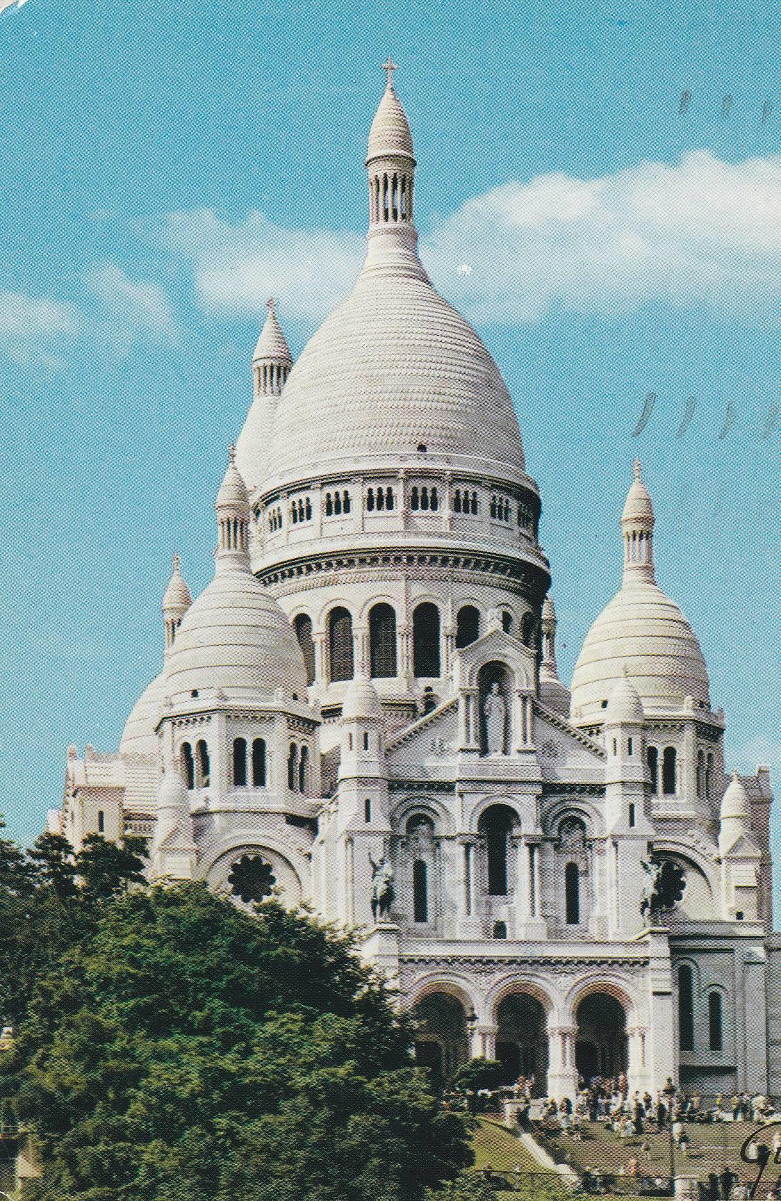 POSTAL B7221: PARIS: BASILICA SACRE COEUR