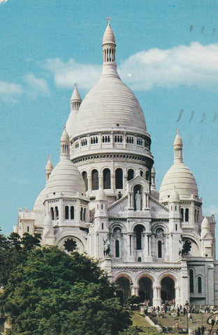POSTAL B7221: PARIS: BASILICA SACRE COEUR