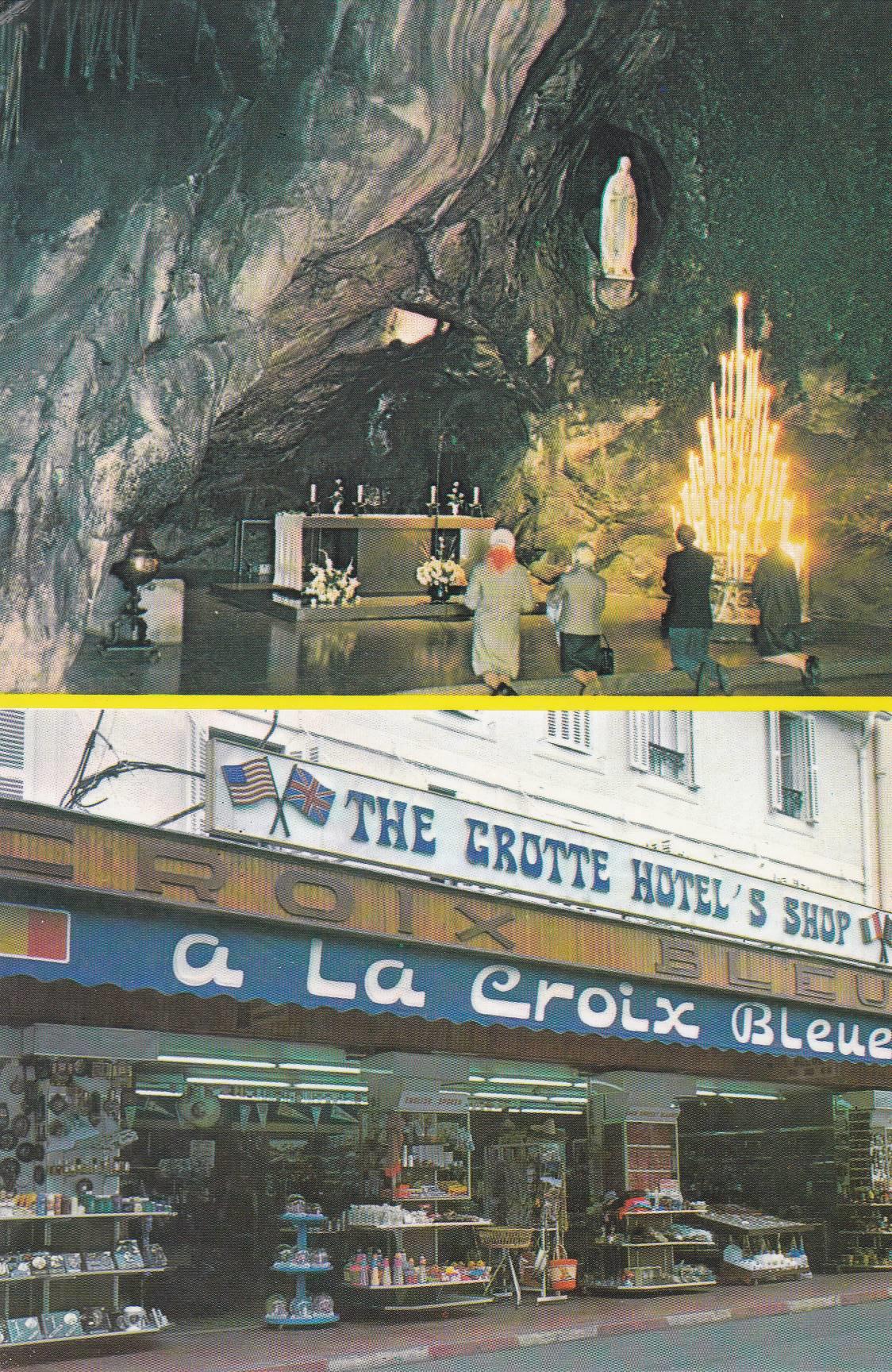 POSTAL B7223: FRANCIA: A LA CROIX BLEUE
