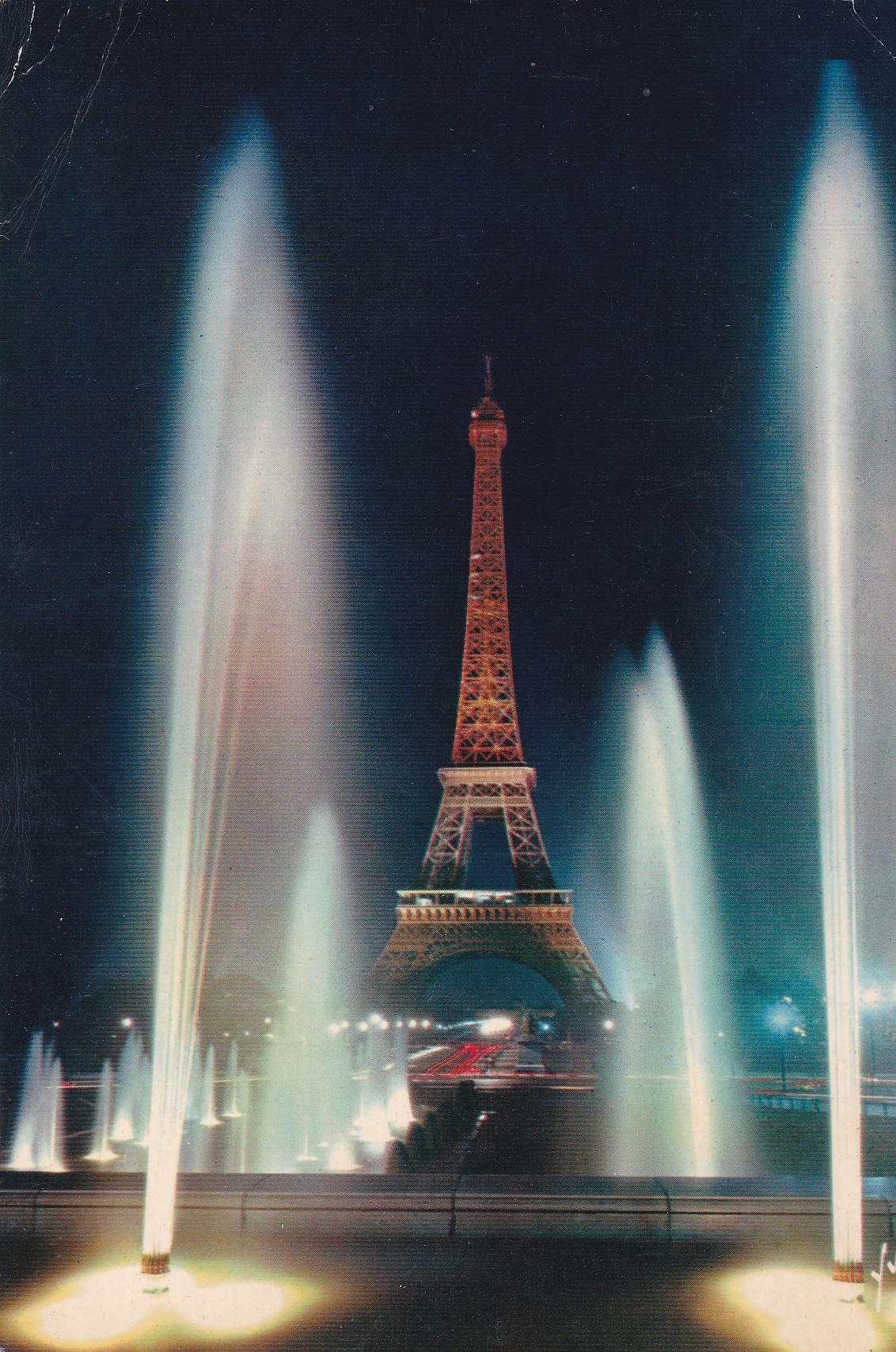 POSTAL B7226: PARIS: LA TORRE EIFFEL