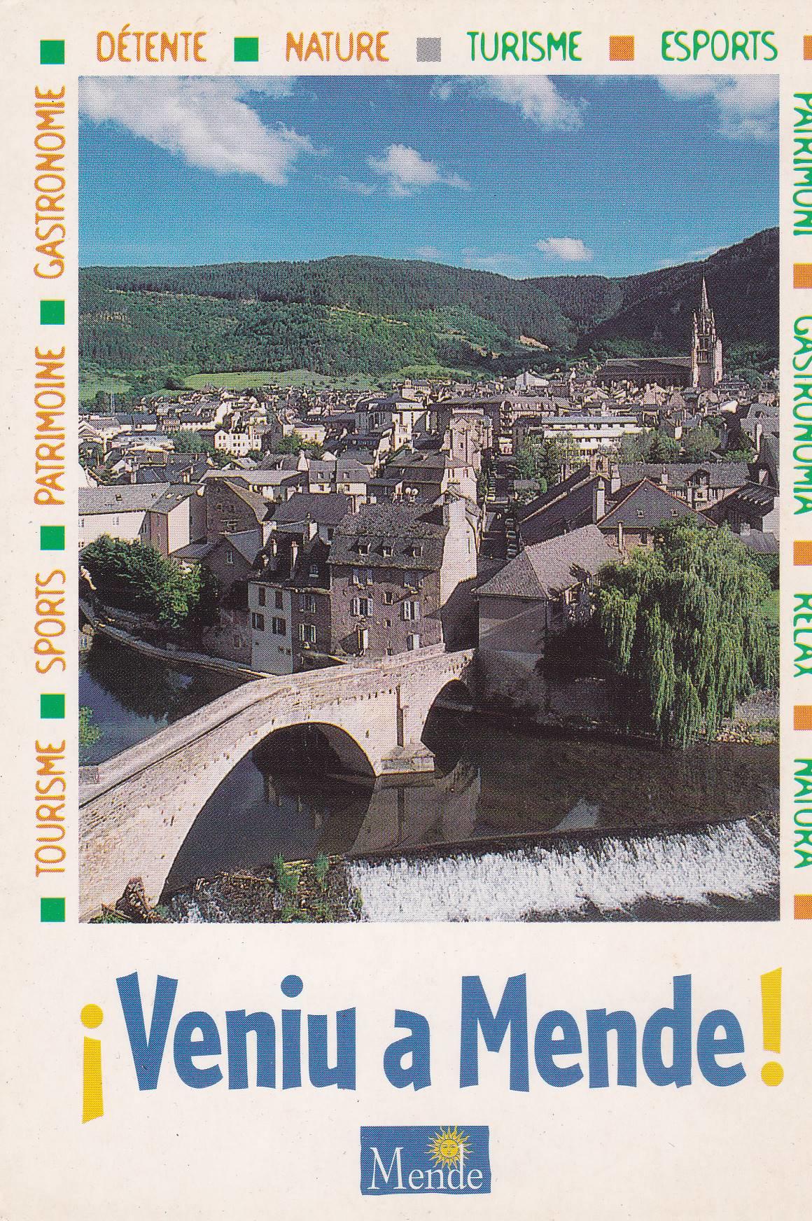 POSTAL B7228: FRANCIA: MENDE