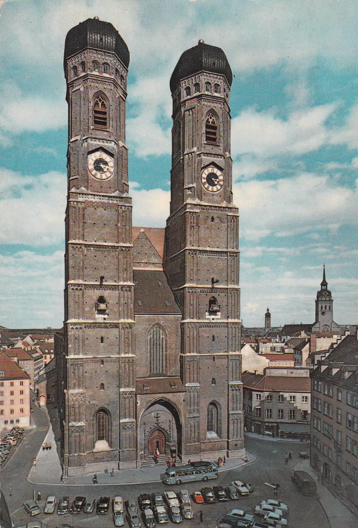 POSTAL B7232: MUNICH: IGLESIA DE NUESTRA SEÑORA