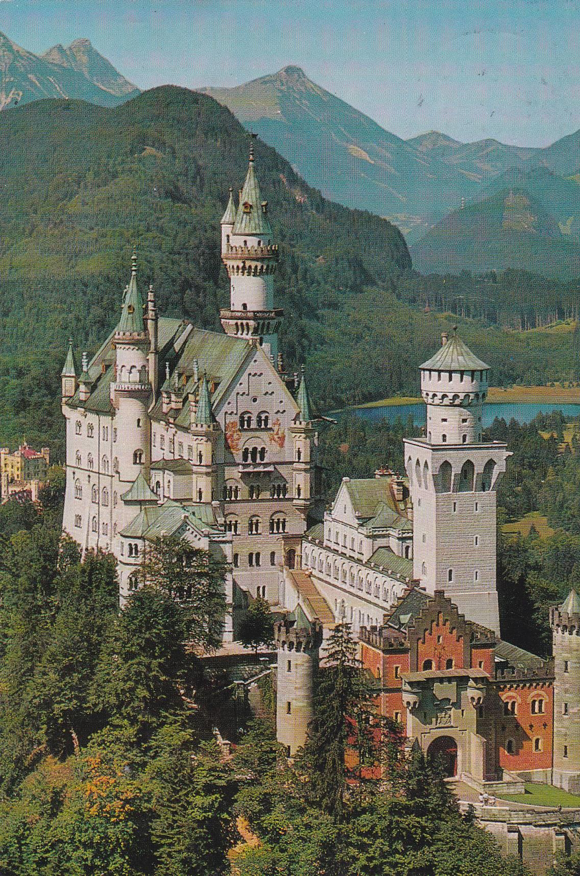 POSTAL B7244: ALEMANIA: CASTILLO DE NEUSCHWANSTEIN 