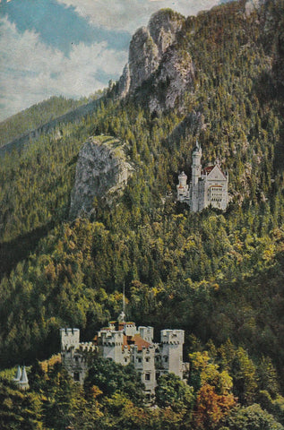 POSTAL B7246: ALEMANIA: CASTILLO DE NEUSCHWANSTEIN 