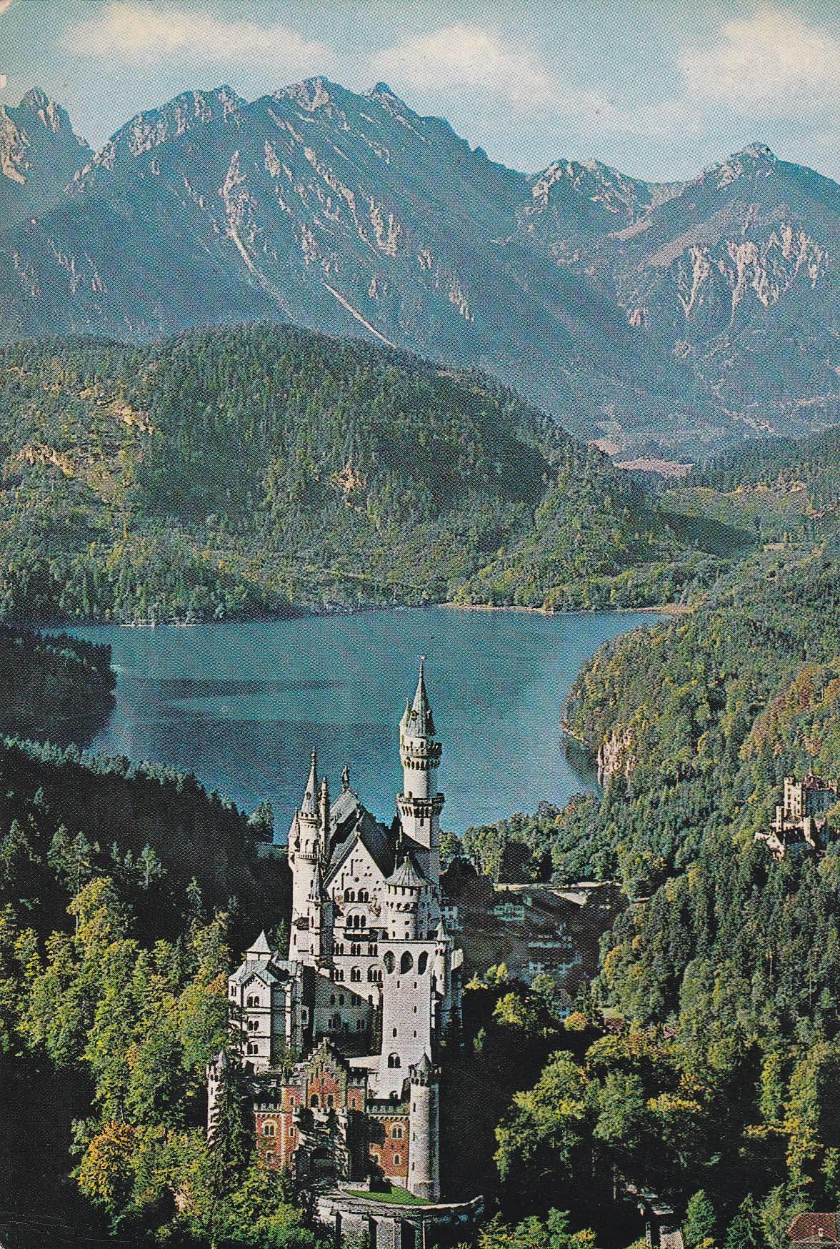 POSTAL B7247: ALEMANIA: CASTILLO DE NEUSCHWANSTEIN 