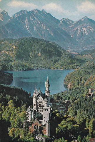 POSTAL B7247: ALEMANIA: CASTILLO DE NEUSCHWANSTEIN 