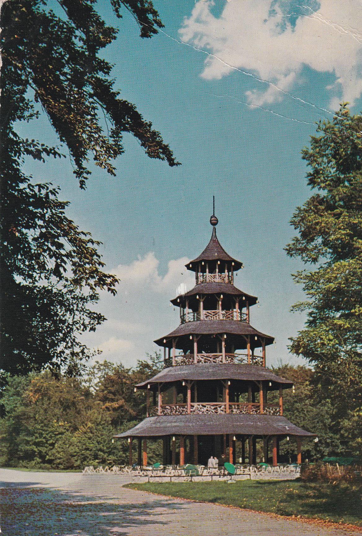 POSTAL B7248: MUNICH: TORRE CHINA
