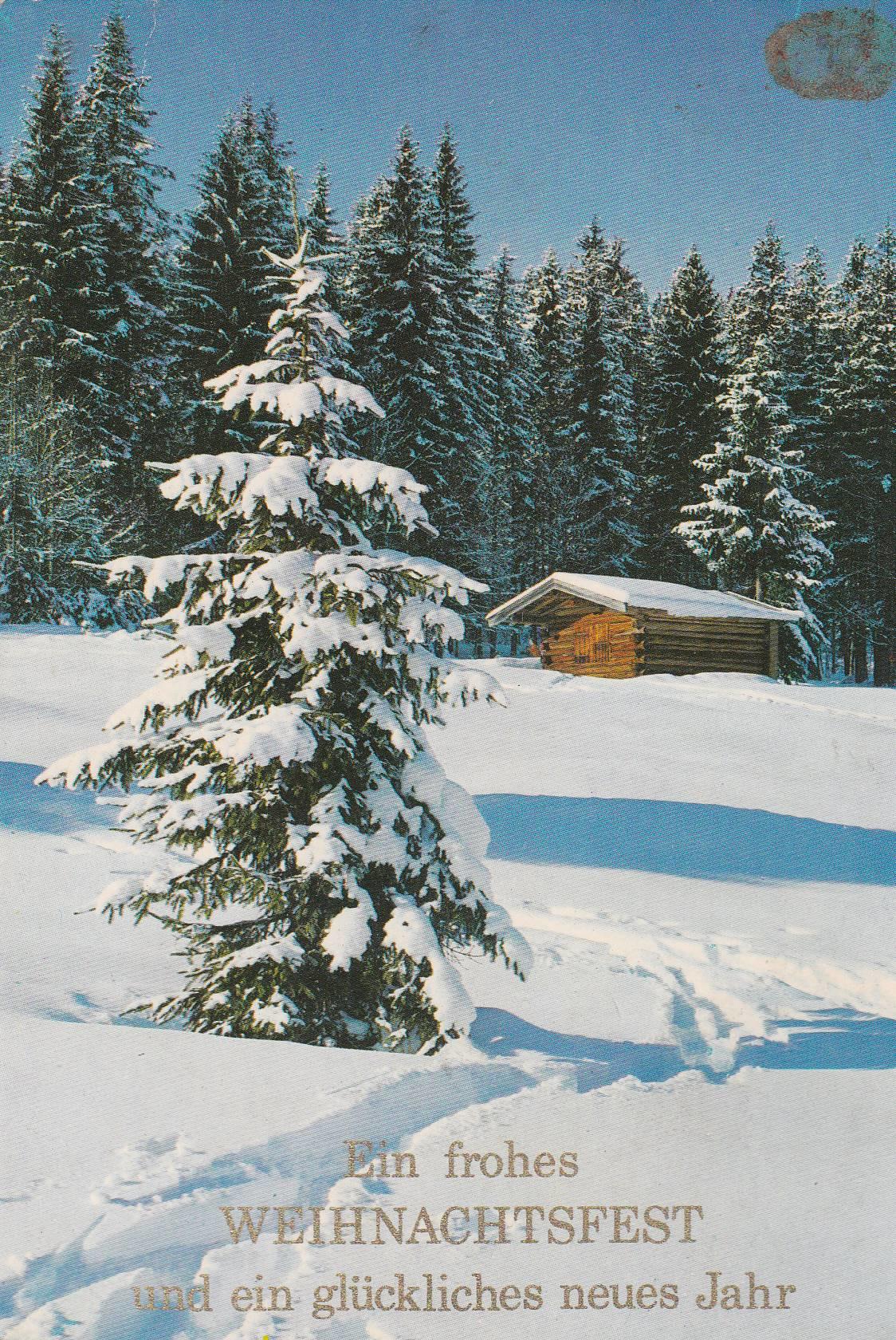 POSTAL B7260: ALEMANIA: WEIHNACHTSFEST