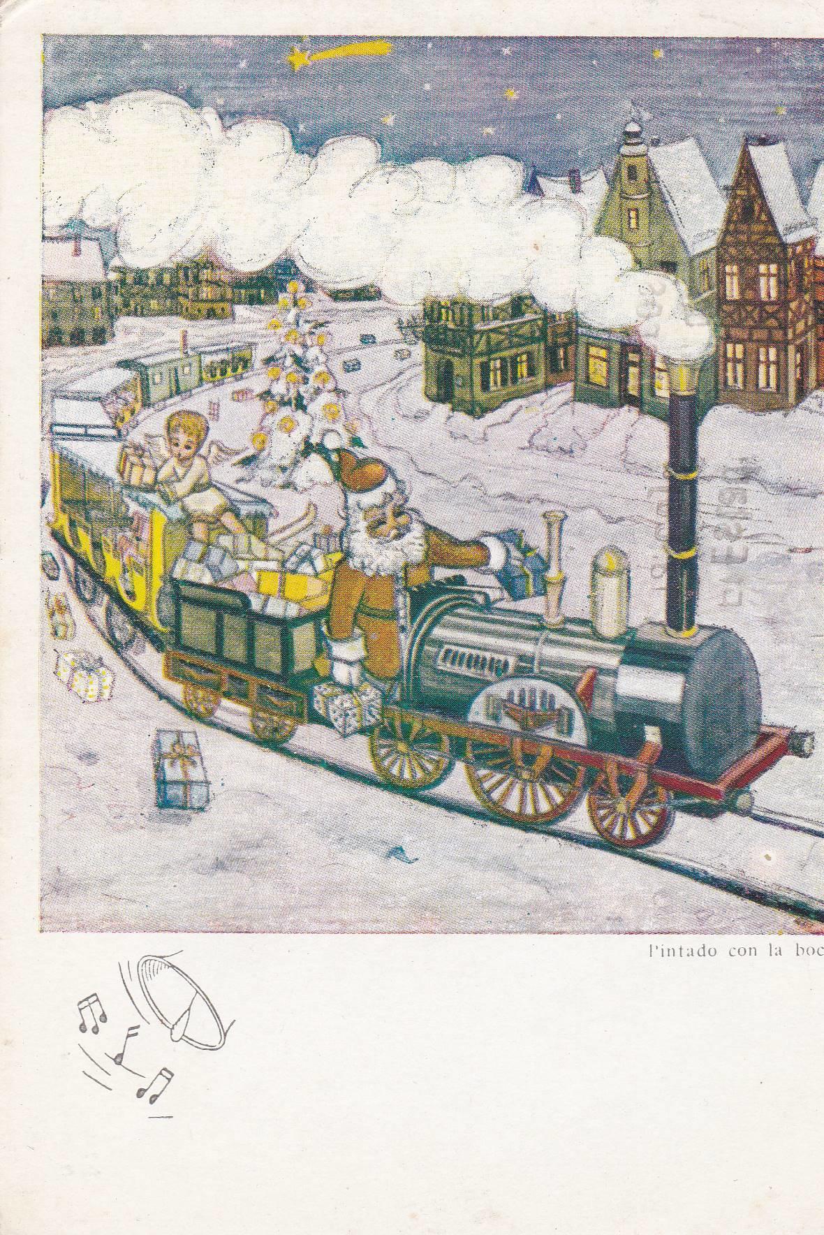 POSTAL B7265: ARNULI: PUEBLO NOEL