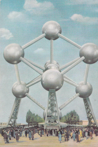 POSTAL B7273: BRUSELAS: ATOMIUM