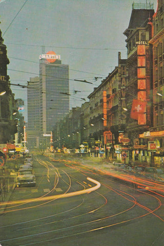 POSTAL B7277: BRUSELAS: BOULEVARD ADOLPHE MAX