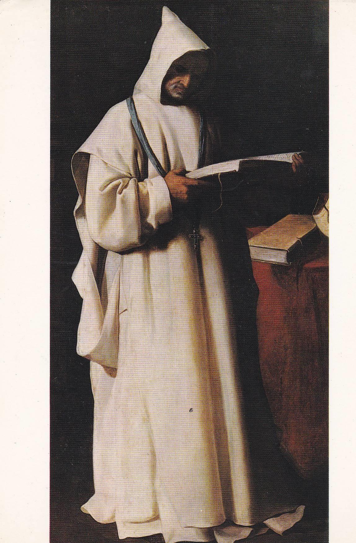 POSTAL B7283: ZURBARAN: OBISPO DE BELLEY