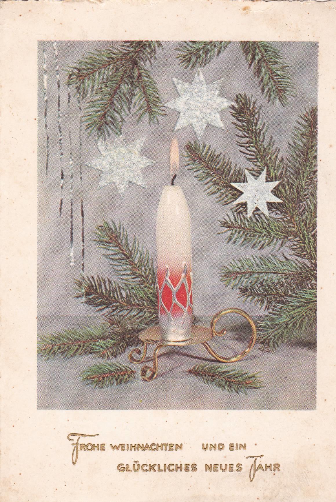 POSTAL B7288: ALEMANIA: FROHE WEIHNACHTEN