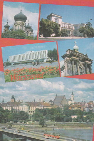 POSTAL B7295: PRAGA: WARSZAWA