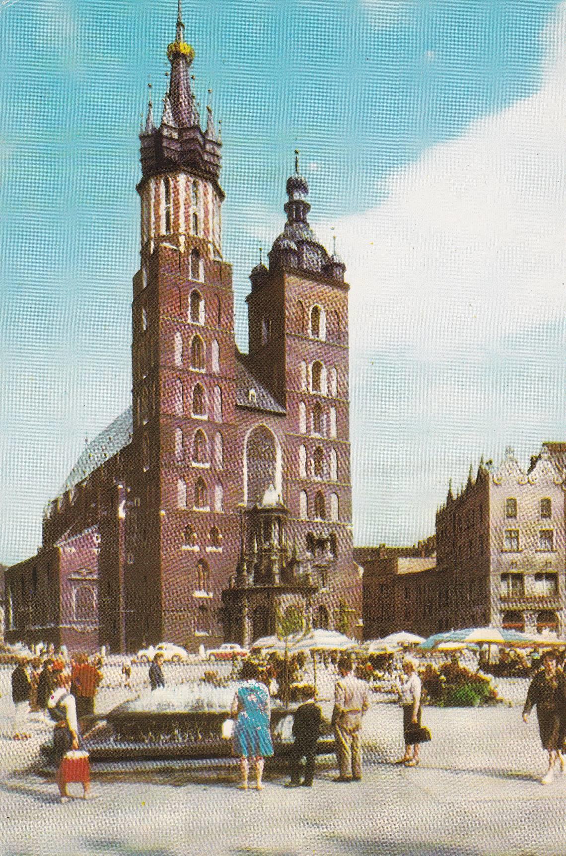 POSTAL B7297: PRAGA: RYNEK GLOWNY