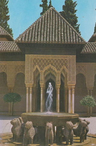 POSTAL B7322: GRANADA: LA ALHAMBRA. PATIO DE LOS LEONES