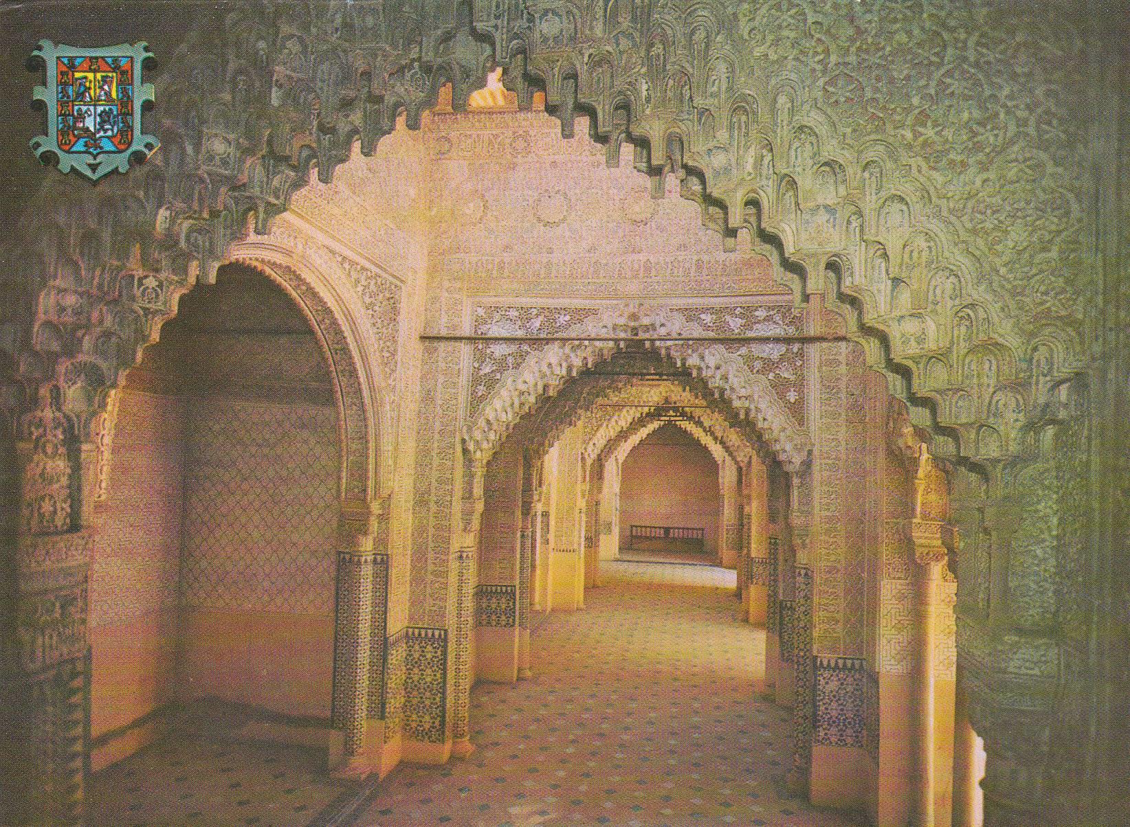 POSTAL B7324: GRANADA: LA ALHAMBRA. SALA DE LOS REYES