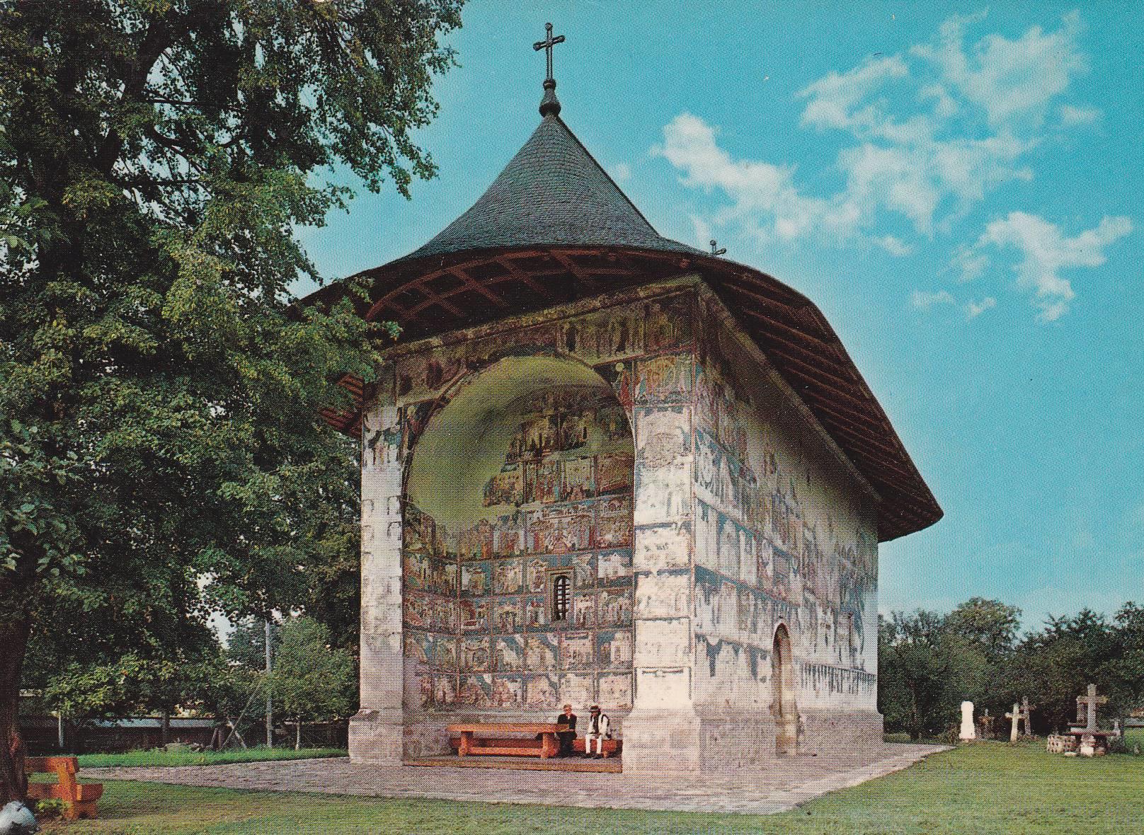 POSTAL B7335: RUMANIA: MONASTERIO ARBORE