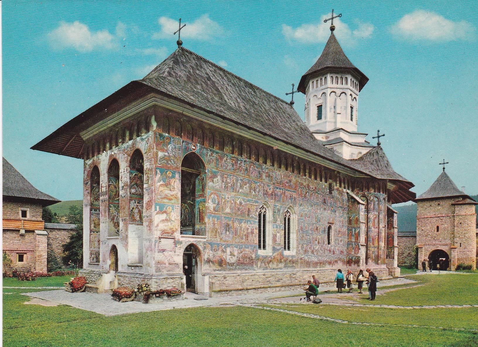 POSTAL B7337: RUMANIA: MONASTERIO MOLDOVITA