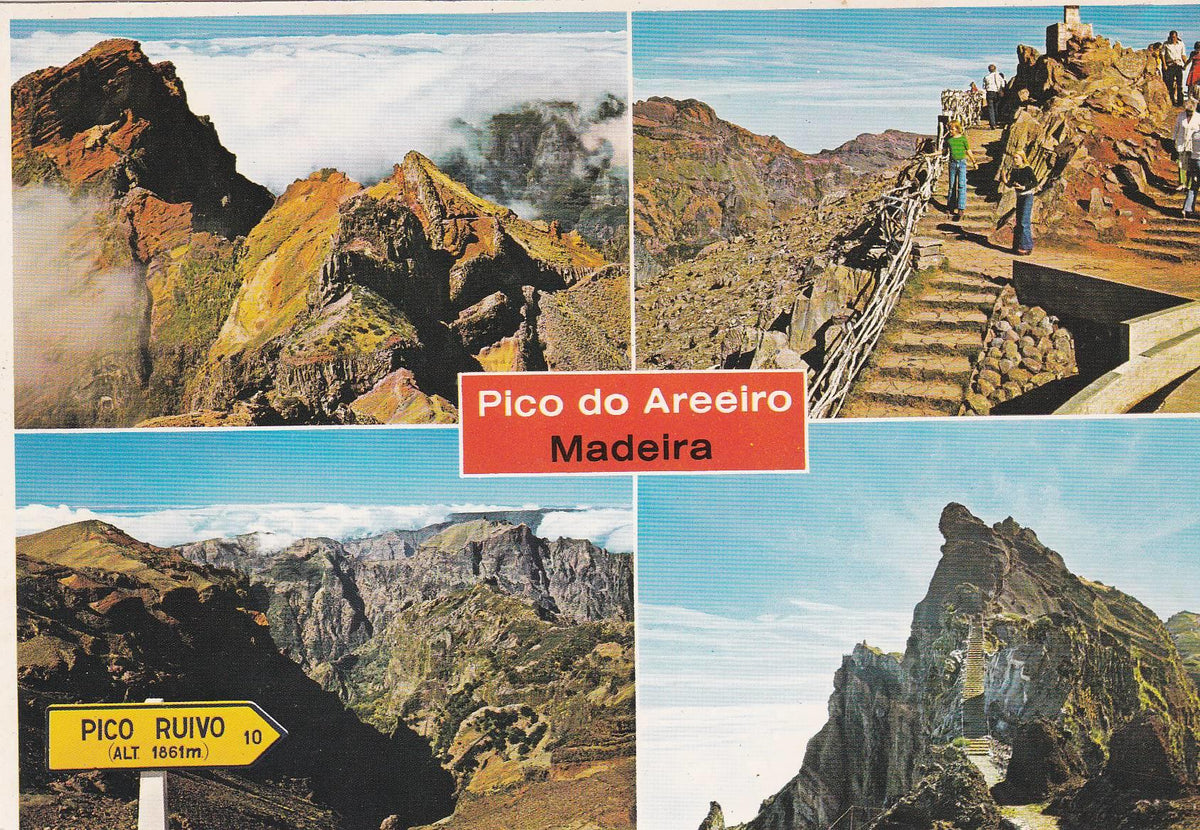 POSTAL B7348: MADEIRA: PICO DO AREEIRO