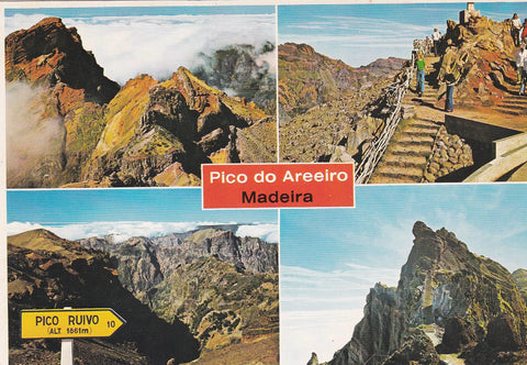 POSTAL B7348: MADEIRA: PICO DO AREEIRO