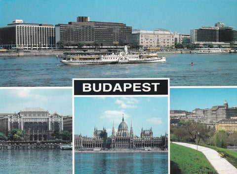 POSTAL B7351: BUDAPEST: DIFERENTES ASPECTOS