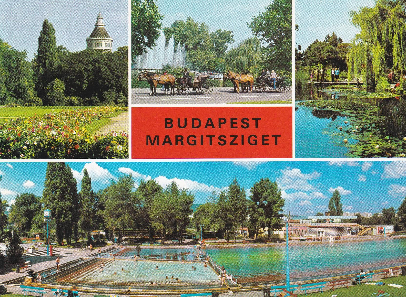 POSTAL B7353: BUDAPEST: ISLA MARGARITA