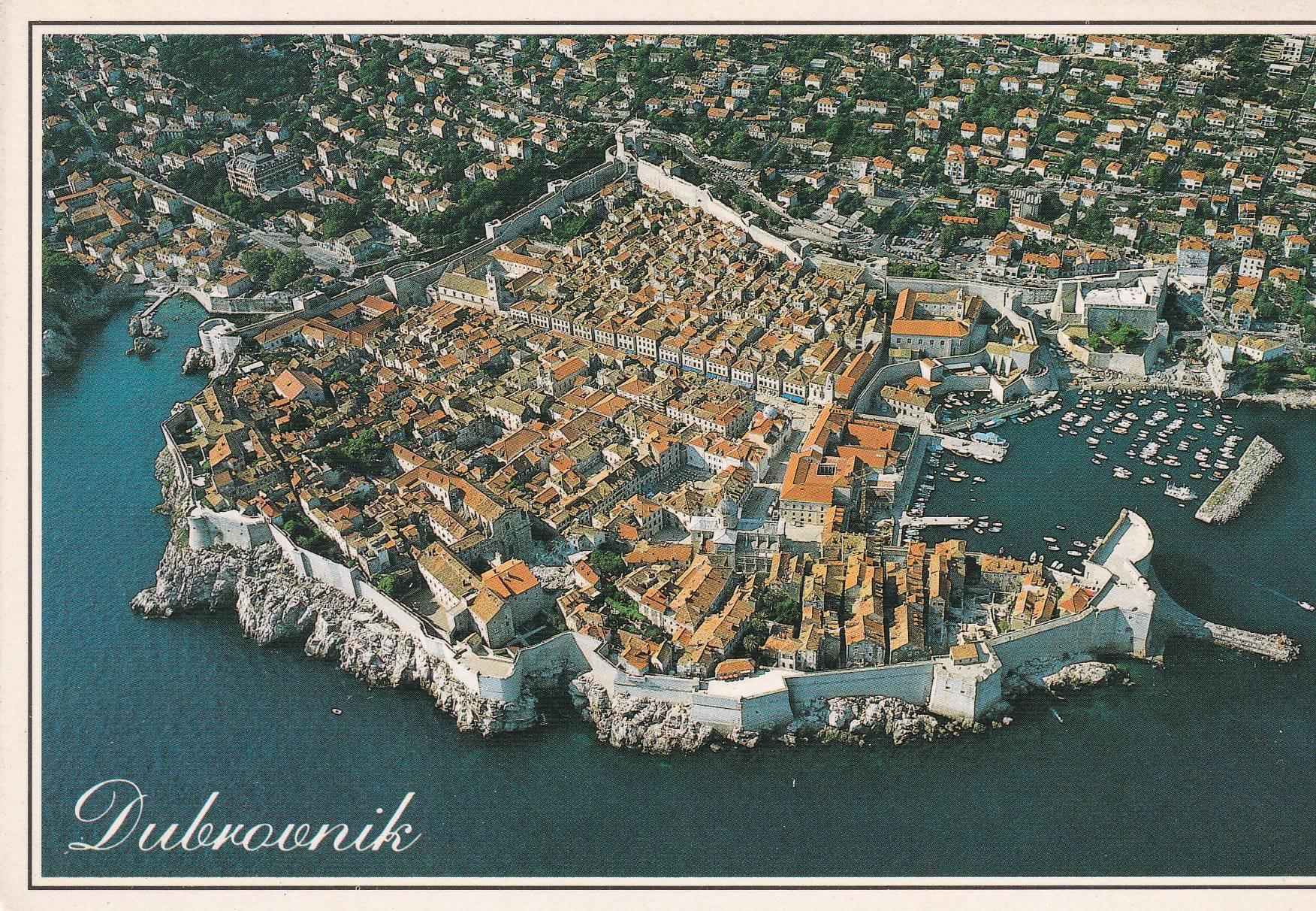 POSTAL B7362: DUVROVNIK