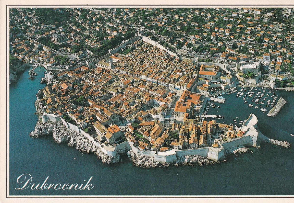 POSTAL B7362: DUVROVNIK