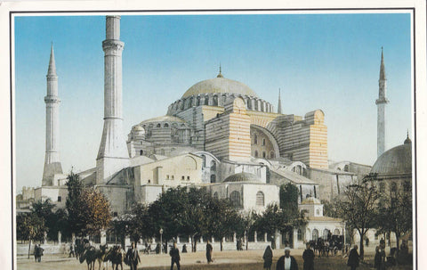POSTAL B7387: ESTAMBUL: MUSEO AYASOFYA